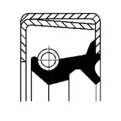 Уплотняющее кольцо, ступица колеса CORTECO купить