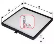 Фильтр, воздух во внутренном пространстве SOFIMA купить