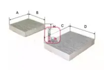 Фильтр, воздух во внутренном пространстве SOFIMA купить