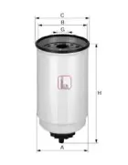 S 9960 NC SOFIMA Фільтр палива SOFIMA купить