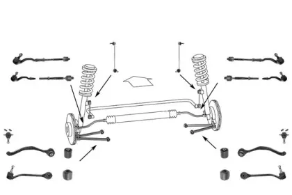 Подвеска колеса MEYLE купить