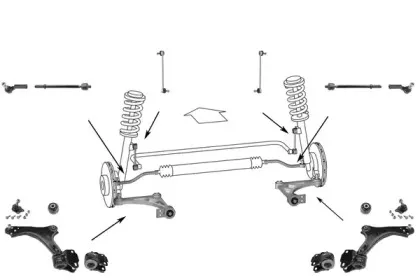 Подвеска колеса MEYLE купить