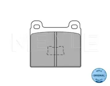 Комплект тормозных колодок, дисковый тормоз MEYLE купить