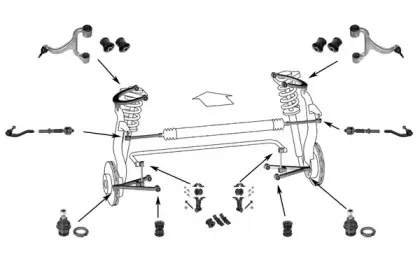 Подвеска колеса MEYLE купить
