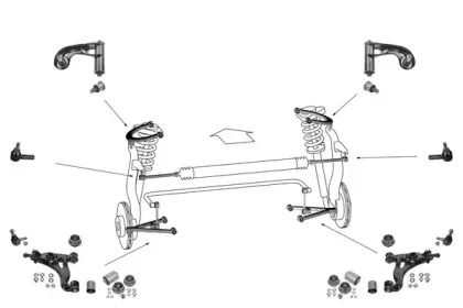 Подвеска колеса MEYLE купить