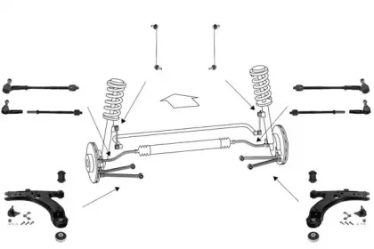 Подвеска колеса MEYLE купить