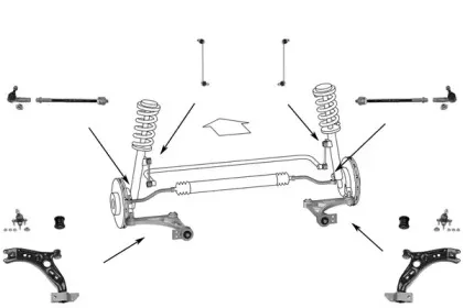 Подвеска колеса MEYLE купить