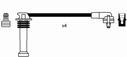 Комплект проводов зажигания NGK купить