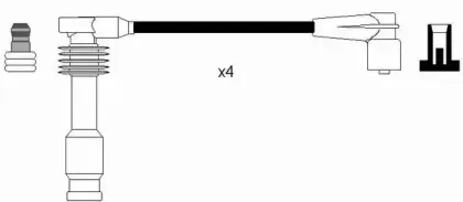 Комплект проводов зажигания NGK купить