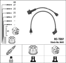 Комплект проводов зажигания NGK купить