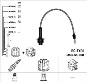 Комплект проводов зажигания NGK купить