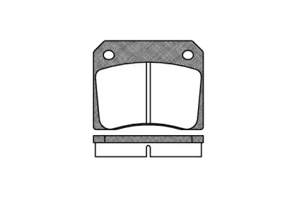 Комплект тормозных колодок, дисковый тормоз ROADHOUSE купить