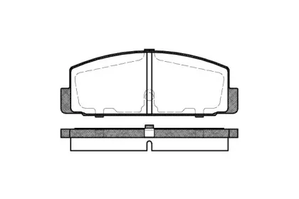 Комплект тормозных колодок, дисковый тормоз ROADHOUSE купить