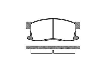 Комплект тормозных колодок, дисковый тормоз ROADHOUSE купить