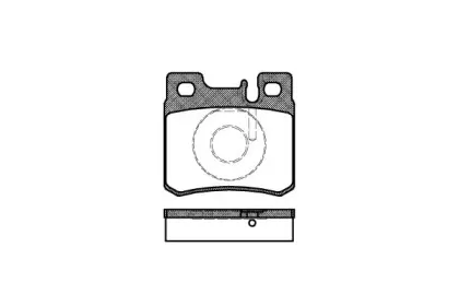 Комплект тормозных колодок, дисковый тормоз ROADHOUSE купить