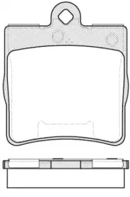 Комплект тормозных колодок, дисковый тормоз ROADHOUSE купить