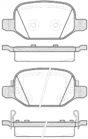 Комплект тормозных колодок, дисковый тормоз ROADHOUSE купить