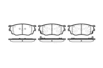 Комплект тормозных колодок, дисковый тормоз ROADHOUSE купить