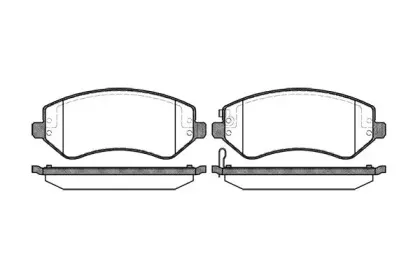 Комплект тормозных колодок, дисковый тормоз ROADHOUSE купить