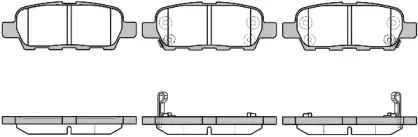 Комплект тормозных колодок, дисковый тормоз ROADHOUSE купить