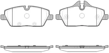 Комплект тормозных колодок, дисковый тормоз ROADHOUSE купить