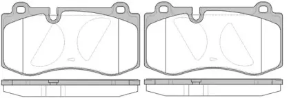 Комплект тормозных колодок, дисковый тормоз ROADHOUSE купить