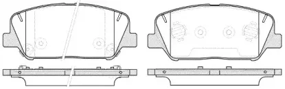 Комплект тормозных колодок, дисковый тормоз ROADHOUSE купить