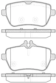 Комплект тормозных колодок, дисковый тормоз ROADHOUSE купить
