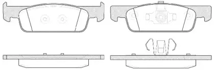 Комплект тормозных колодок, дисковый тормоз ROADHOUSE купить