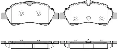 Комплект тормозных колодок, дисковый тормоз ROADHOUSE купить