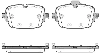 Комплект тормозных колодок, дисковый тормоз ROADHOUSE купить
