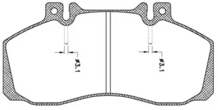 Комплект тормозных колодок, дисковый тормоз ROADHOUSE купить