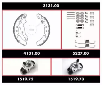 Комплект тормозов, барабанный тормозной механизм ROADHOUSE купить