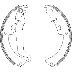 Комплект тормозных колодок ROADHOUSE купить