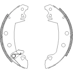Комплект тормозных колодок ROADHOUSE купить