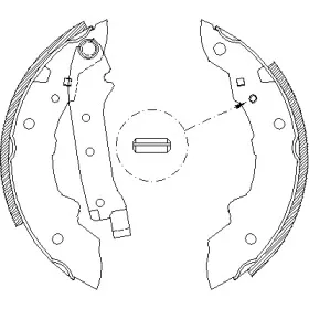 Комплект тормозных колодок ROADHOUSE купить