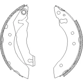 Комплект тормозных колодок ROADHOUSE купить