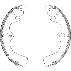 Комплект тормозных колодок ROADHOUSE купить