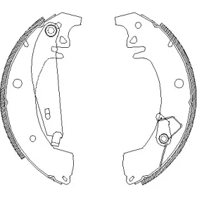 Комплект тормозных колодок ROADHOUSE купить