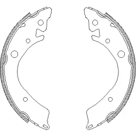 Комплект тормозных колодок ROADHOUSE купить
