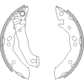 Комплект тормозных колодок ROADHOUSE купить