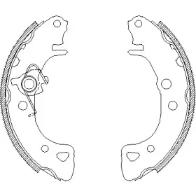 Комплект тормозных колодок ROADHOUSE купить