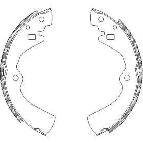 Комплект тормозных колодок ROADHOUSE купить