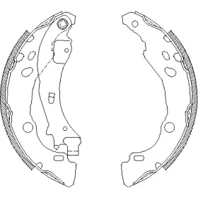 Комплект тормозных колодок ROADHOUSE купить