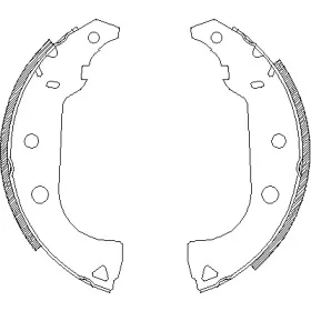 Комплект тормозных колодок ROADHOUSE купить