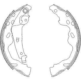 Комплект тормозных колодок ROADHOUSE купить