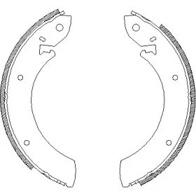 Комплект тормозных колодок ROADHOUSE купить