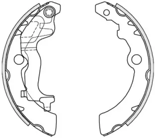 Комплект тормозных колодок ROADHOUSE купить