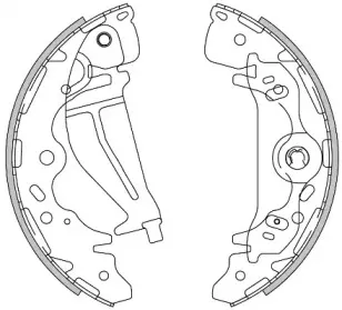 Комплект тормозных колодок ROADHOUSE купить
