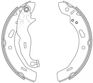 Комплект тормозных колодок ROADHOUSE купить